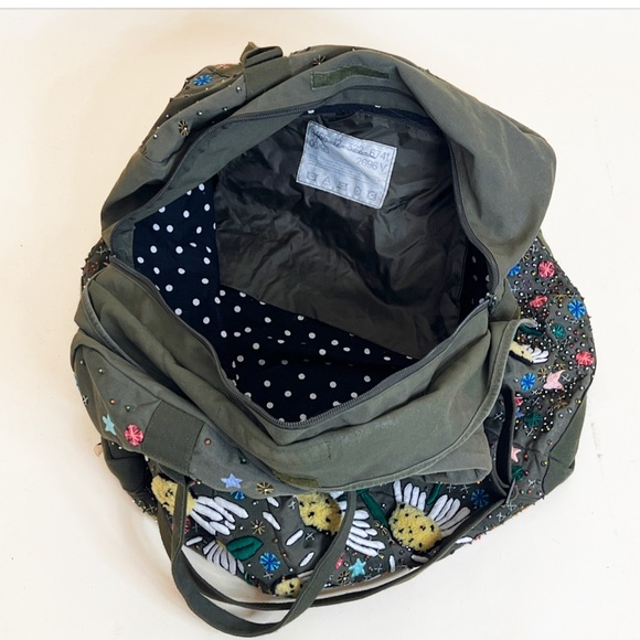 Free People X The Falls Tufted Daisy” Oversized Aviator Margueritte Week… - Picture 12 of 15